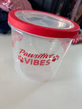 Pawsitive Vibes Storage Container