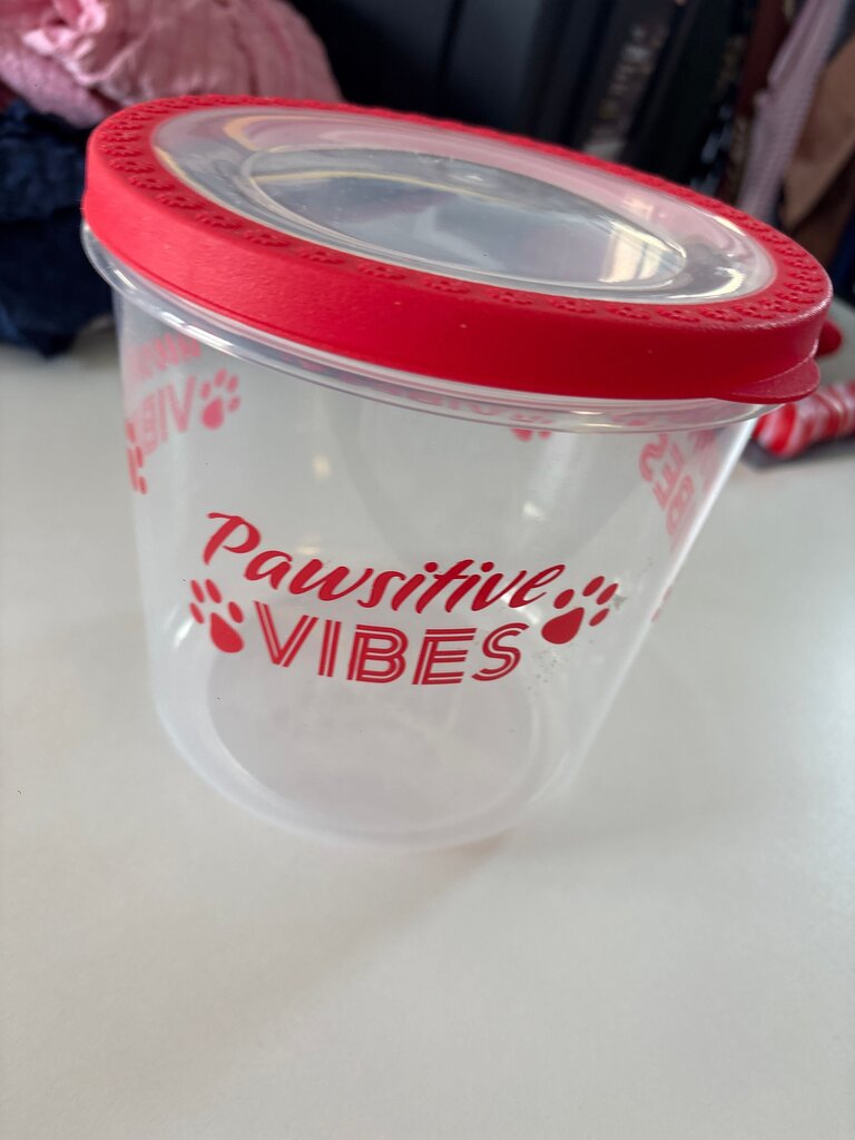 Pawsitive Vibes Storage Container