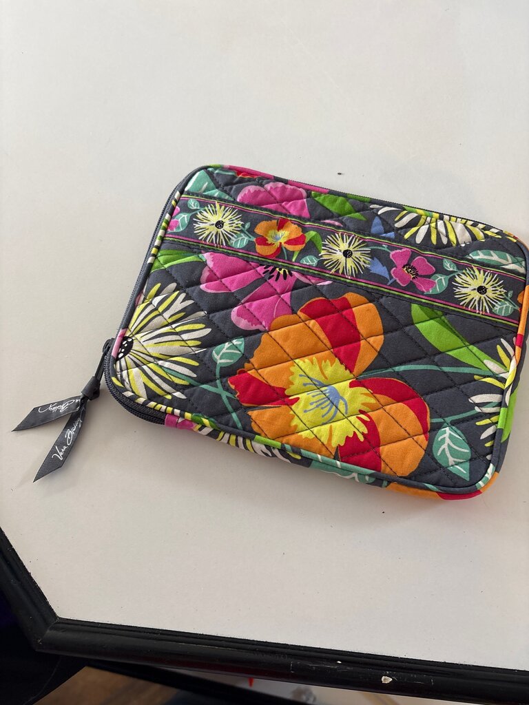 Vera Bradley Floral Quilted Zip Pouch