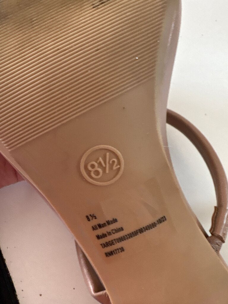 a new day Women's Square Toe Heeled Sandals