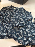 Anne Klein Women's Floral Print Top and pants