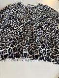Signature Collection Leopard Print Cardigan