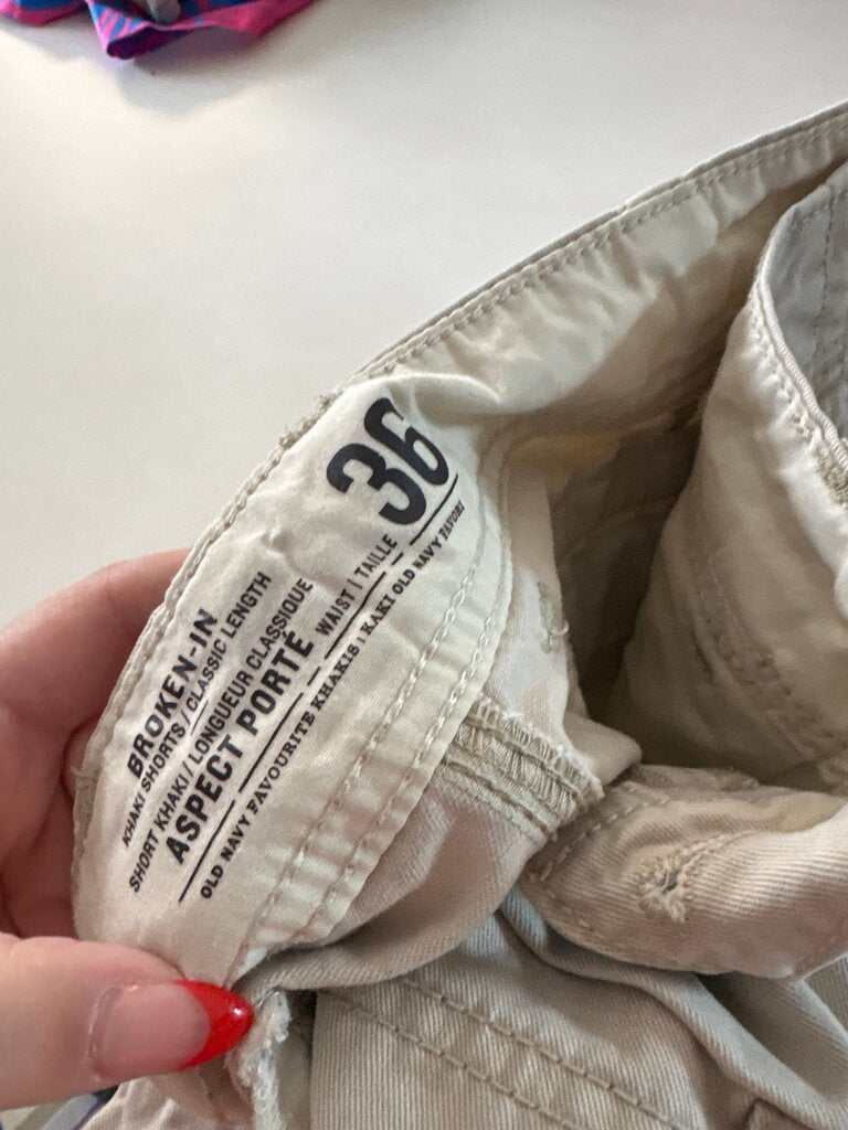 Old Navy Broken-In Khaki Shorts