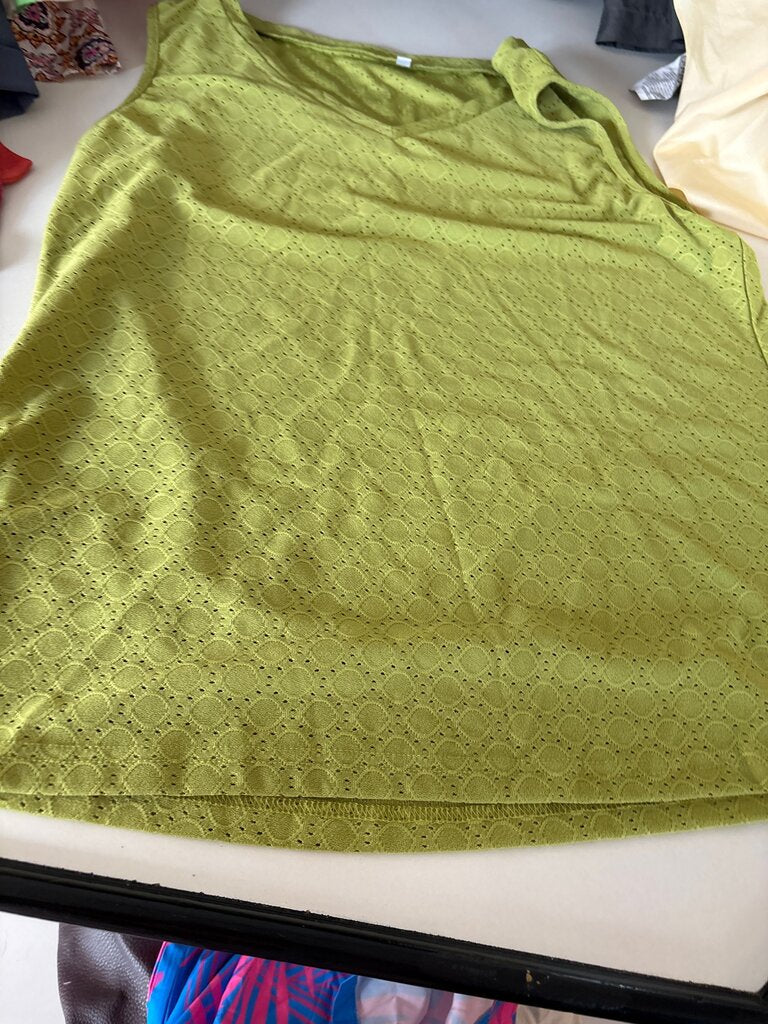 Lime Green Lightweight Tank Top