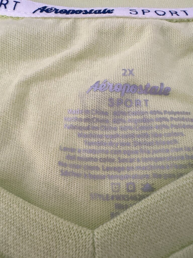 Aeropostale Sport Neon Yellow T-Shirt