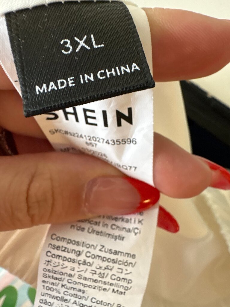 SHEIN 3XL White Top