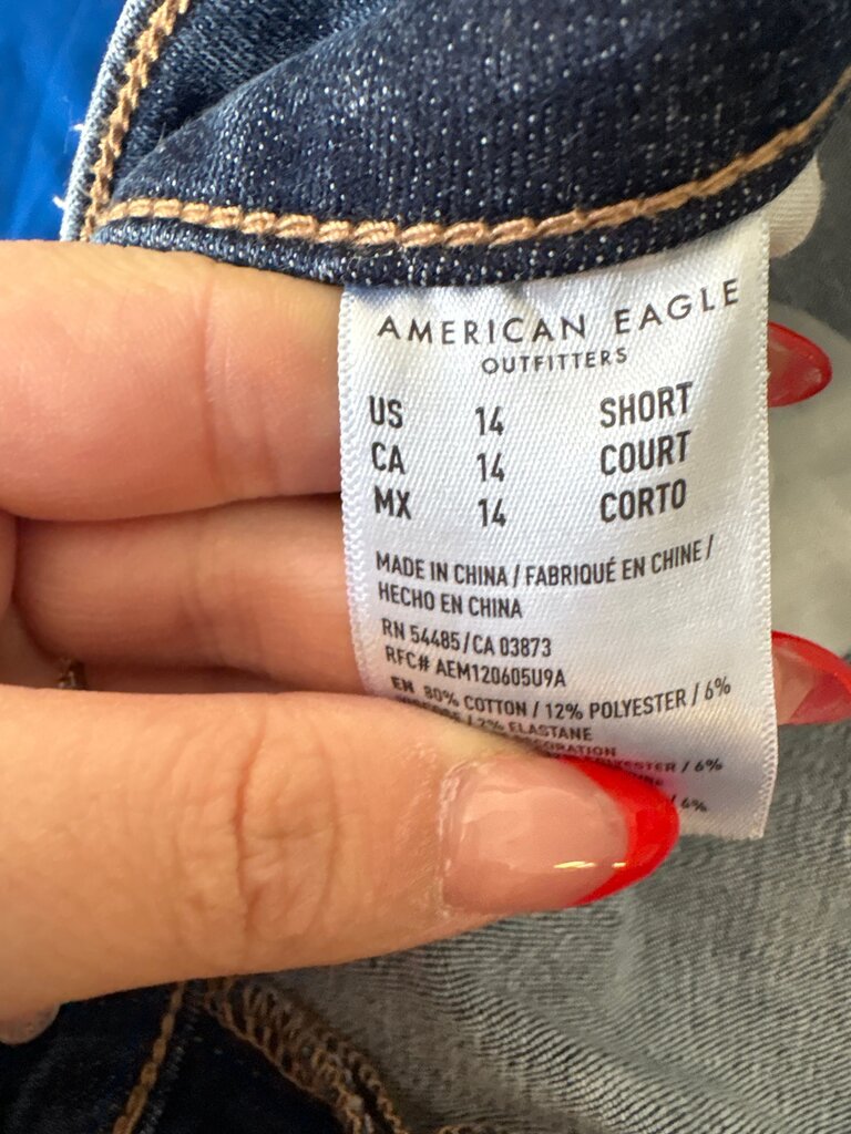 American Eagle Women's Distressed Denim Shorts