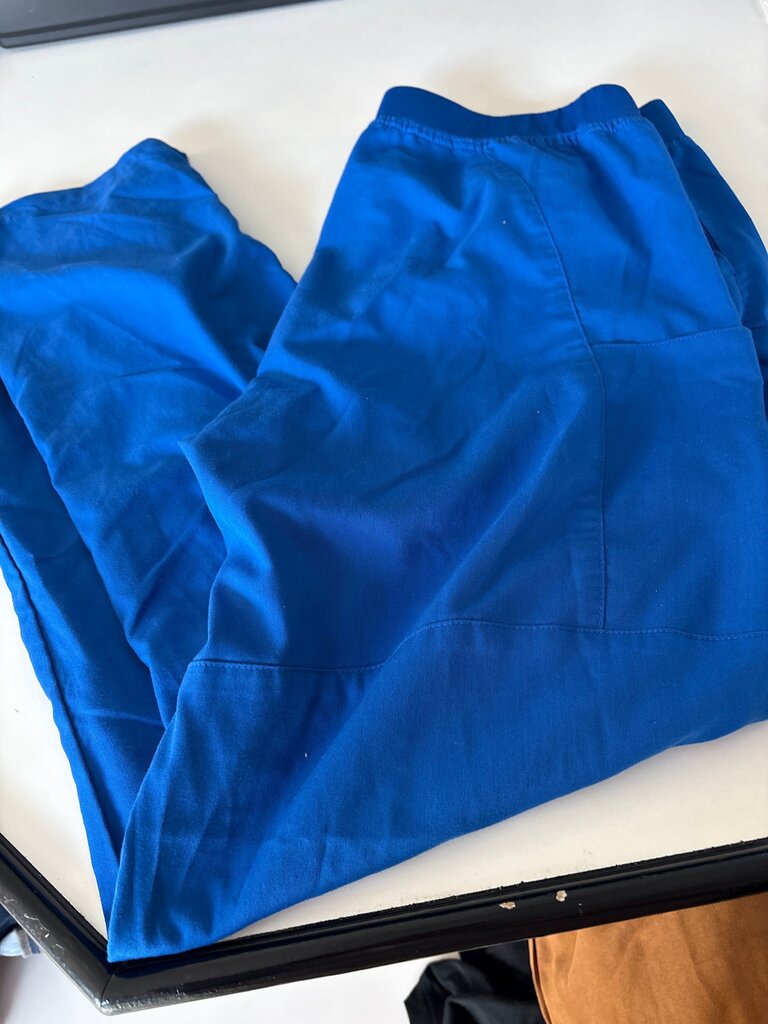 Blue Stretch Pants