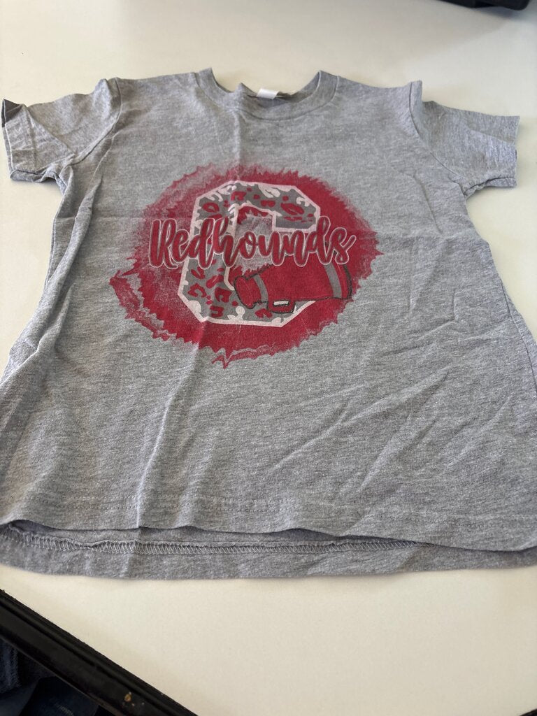 Bella+Canvas Kids Heather CVC Redhounds T-Shirt