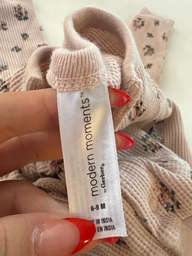 Modern Moments Floral Sleeper Jacket