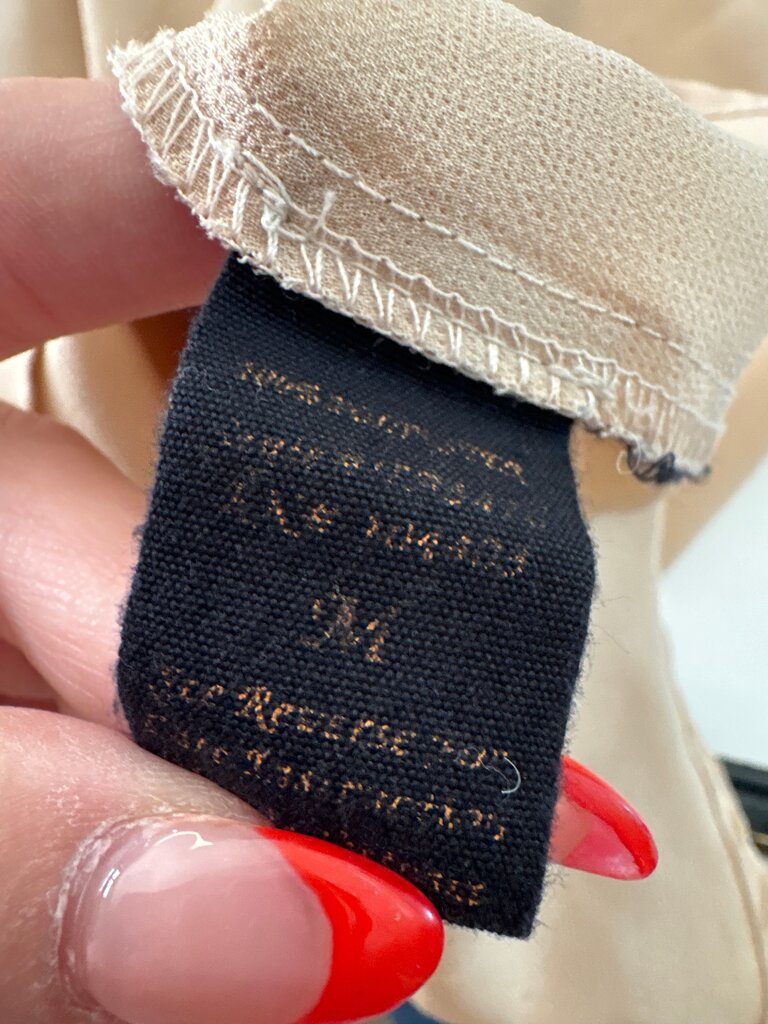 Women's Beige Strappy Top