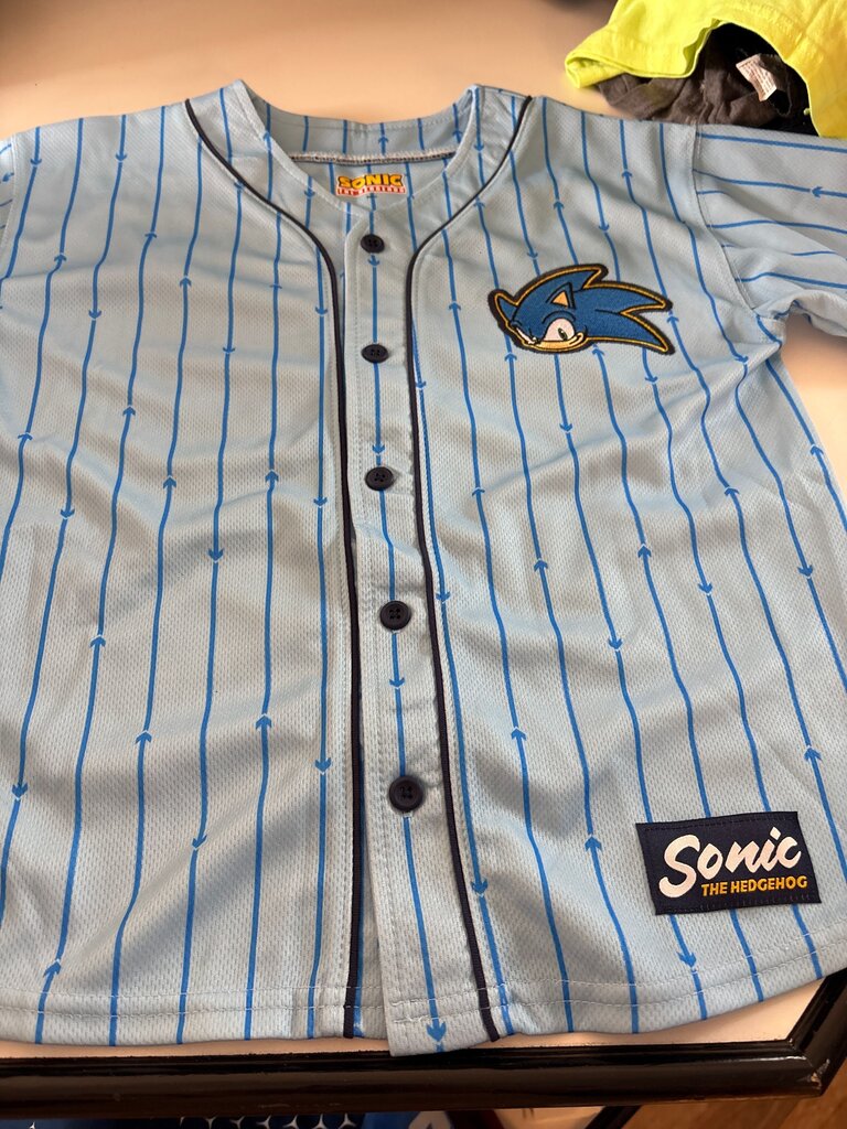 Sonic The Hedgehog Youth Jersey