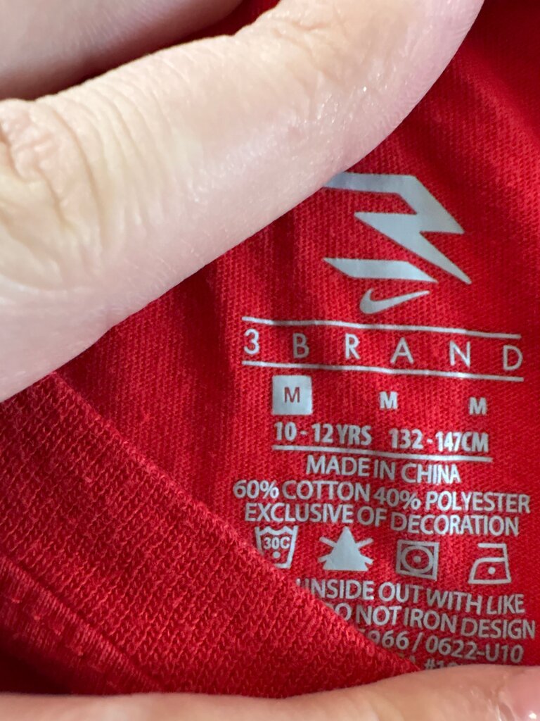 Nike Youth Red T-Shirt