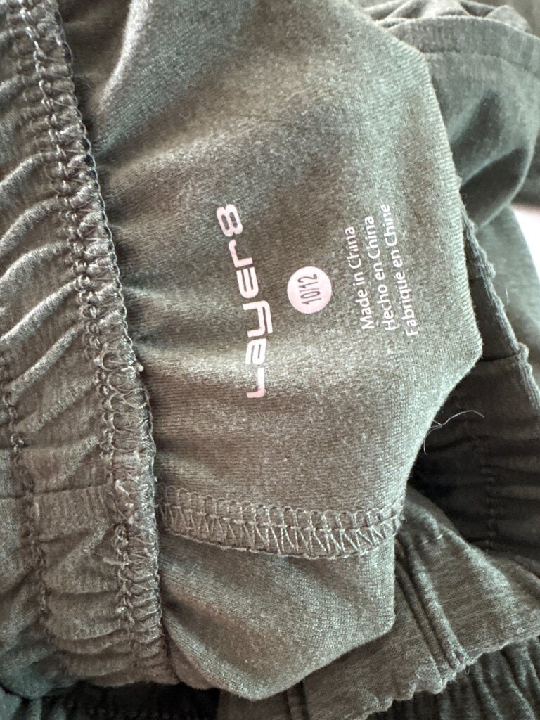 Layer 8 Green Athletic Pants