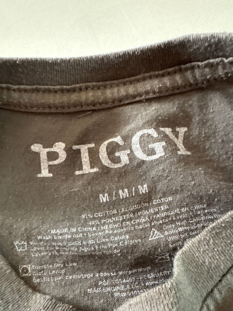 Piggy Character Graphic T-Shirt