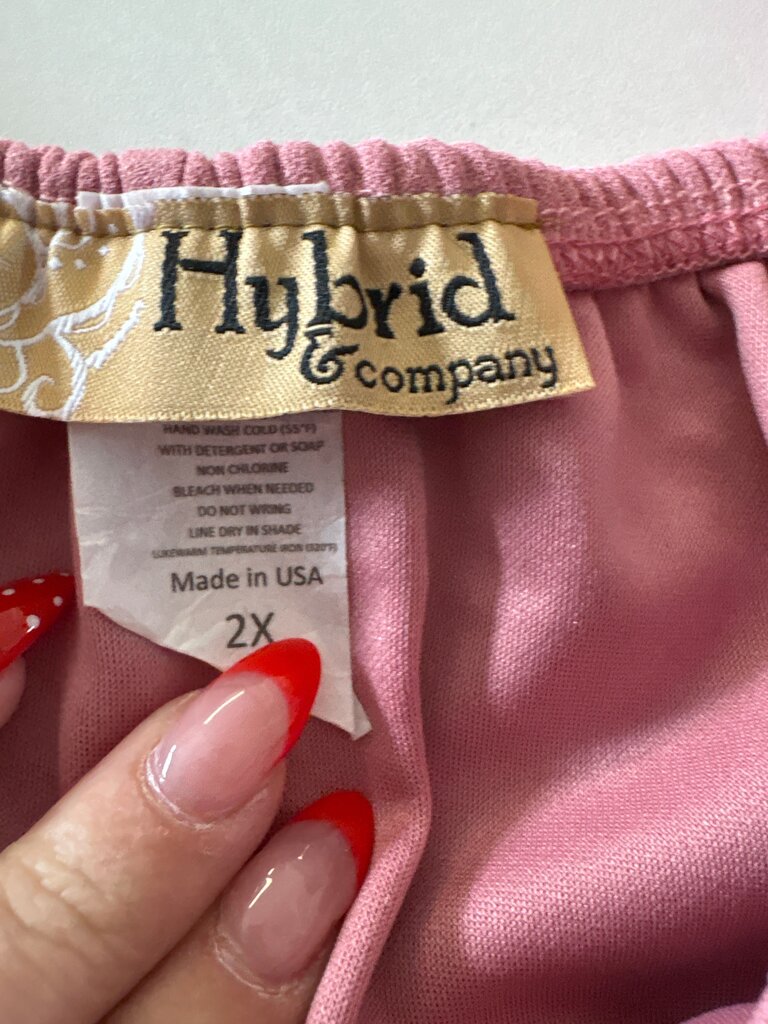 Hybrid & Company Women's Pink Jumpsuit