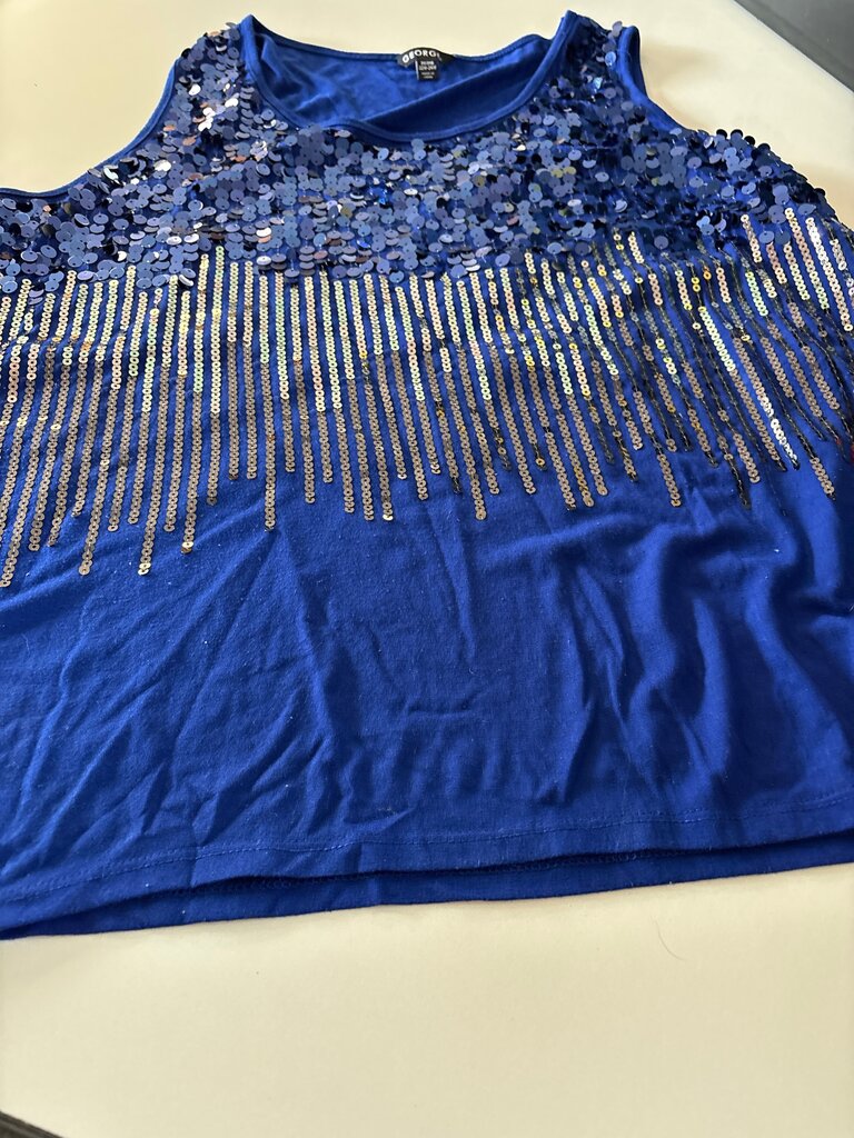 George Women's Sequin Tank Top