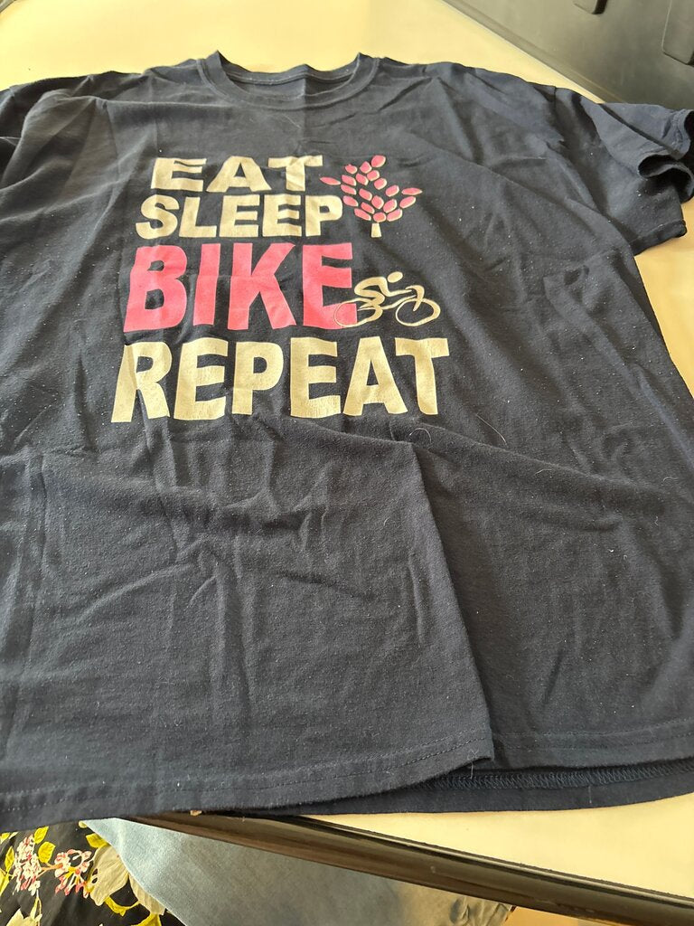 Eat Sleep Bike Repeat T-Shirt