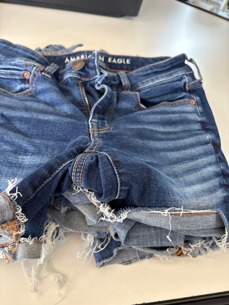 American Eagle Women's Distressed Denim Shorts