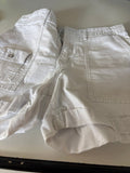TIME AND TRU Women's White Casual Shorts