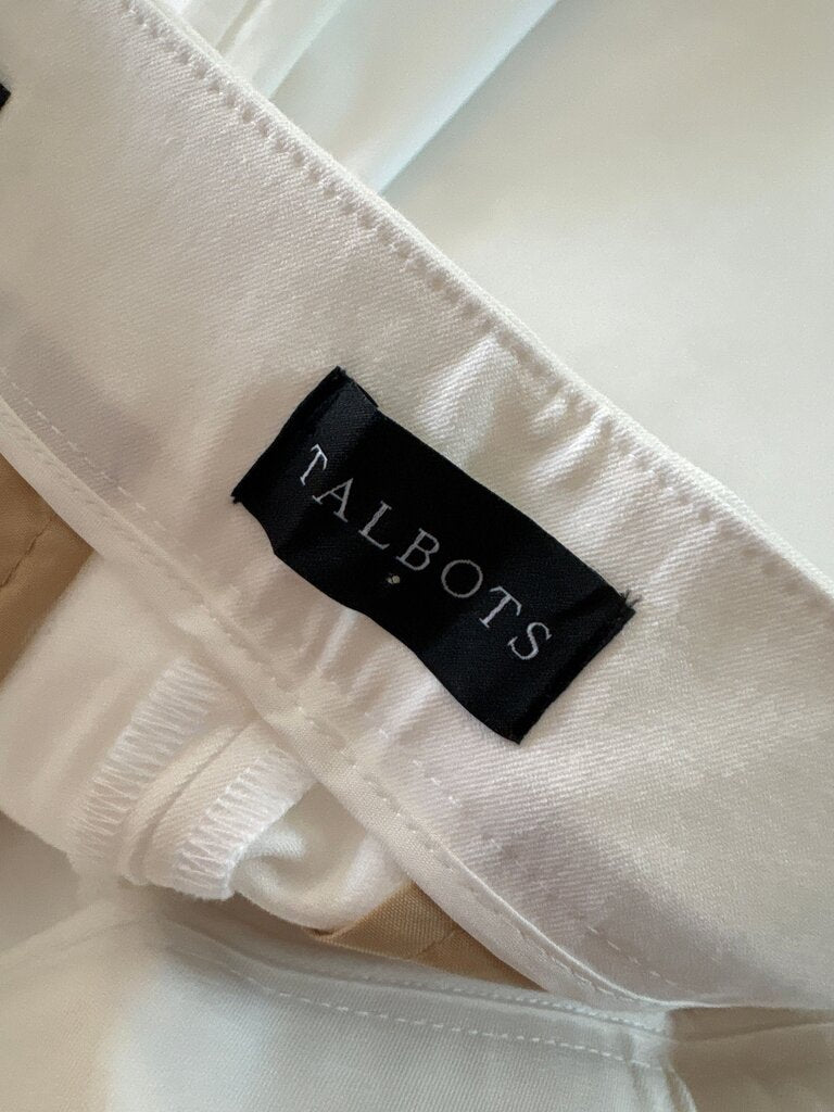 Talbots Women's White Pants