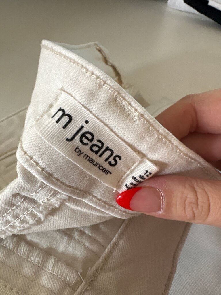 M Jeans by Maurices White Denim Pants