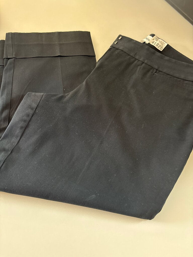 Chico's Black Pants Size 1