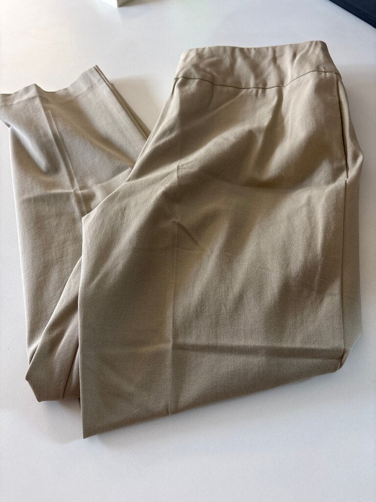 Crown & Ivy Women's Tan Pants