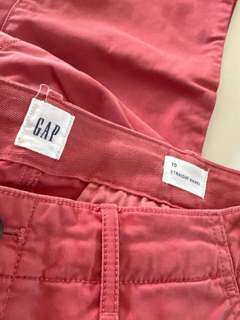 GAP Straight Khaki Pants