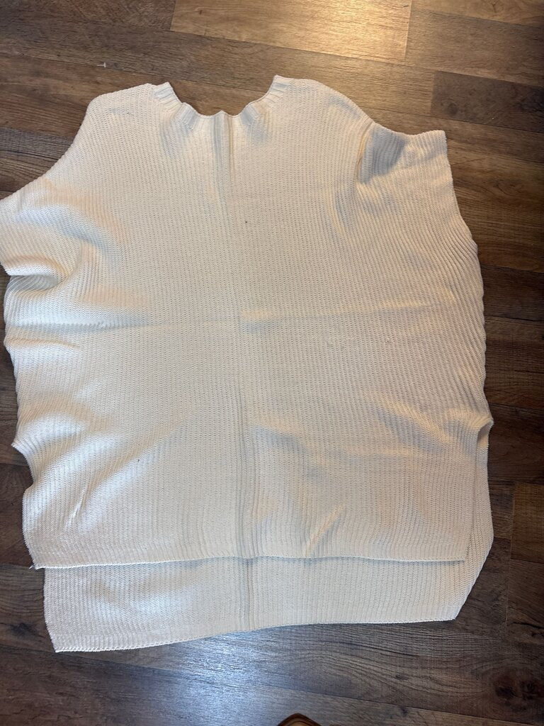 Beige Textured Sweater