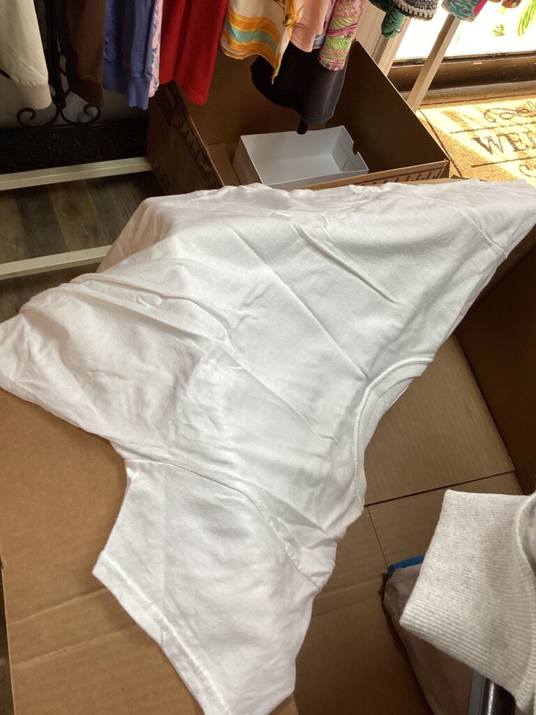Hanes ComfortSoft White Tank Top