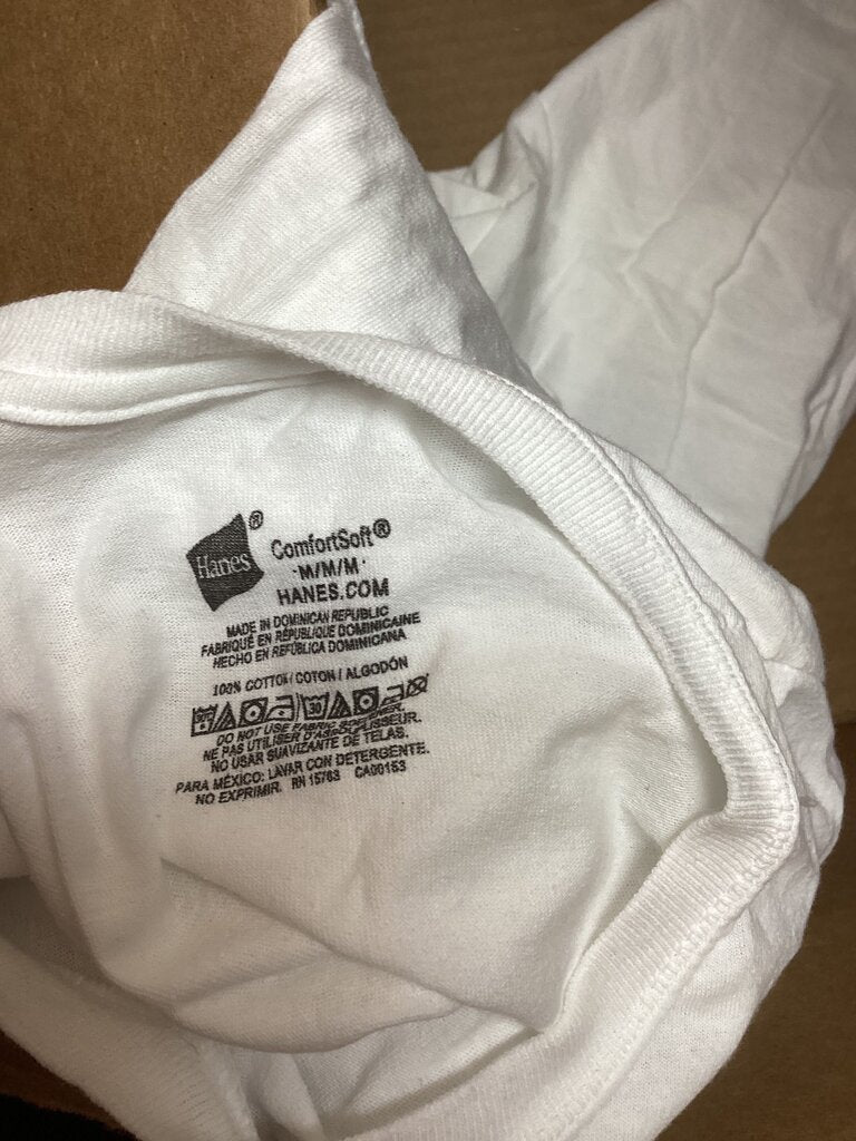 Hanes ComfortSoft White Tank Top