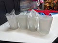 Frosted Glass Cups Set of 4