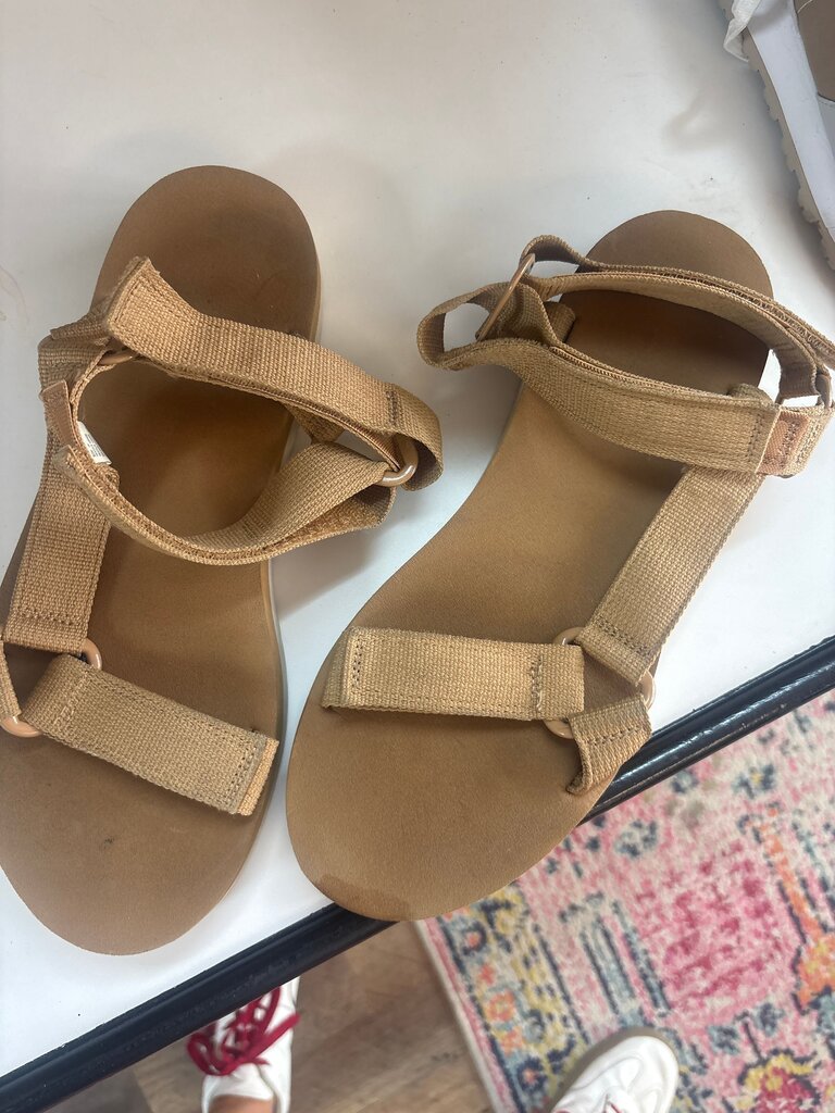 Brown Strappy Sandals