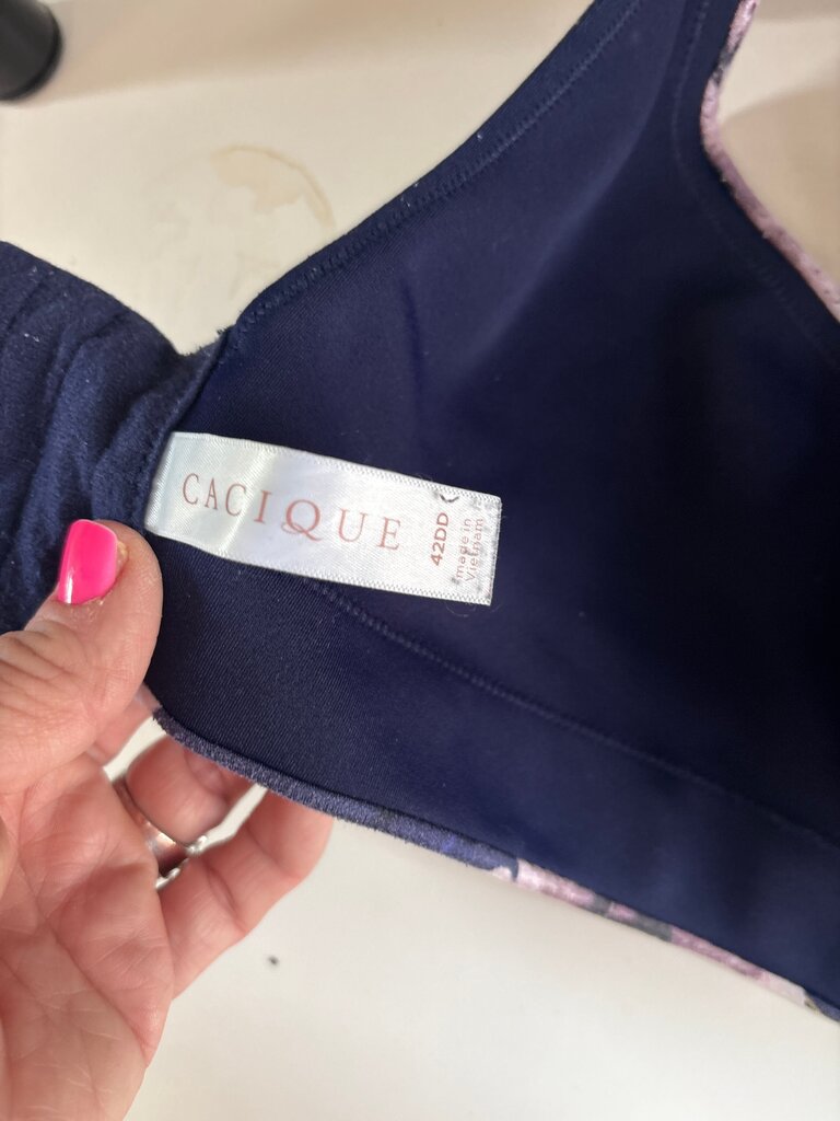 CACIQUE Floral Bra 42DD