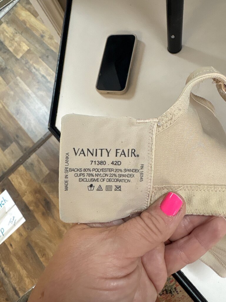 Vanity Fair Women's Bra 42D