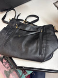 Black Leather Handbag