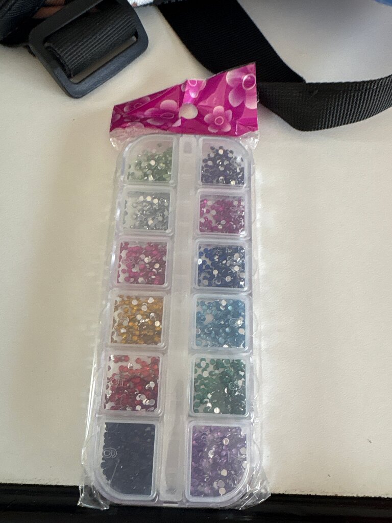 Colorful Gemstone Rhinestone Craft Kit