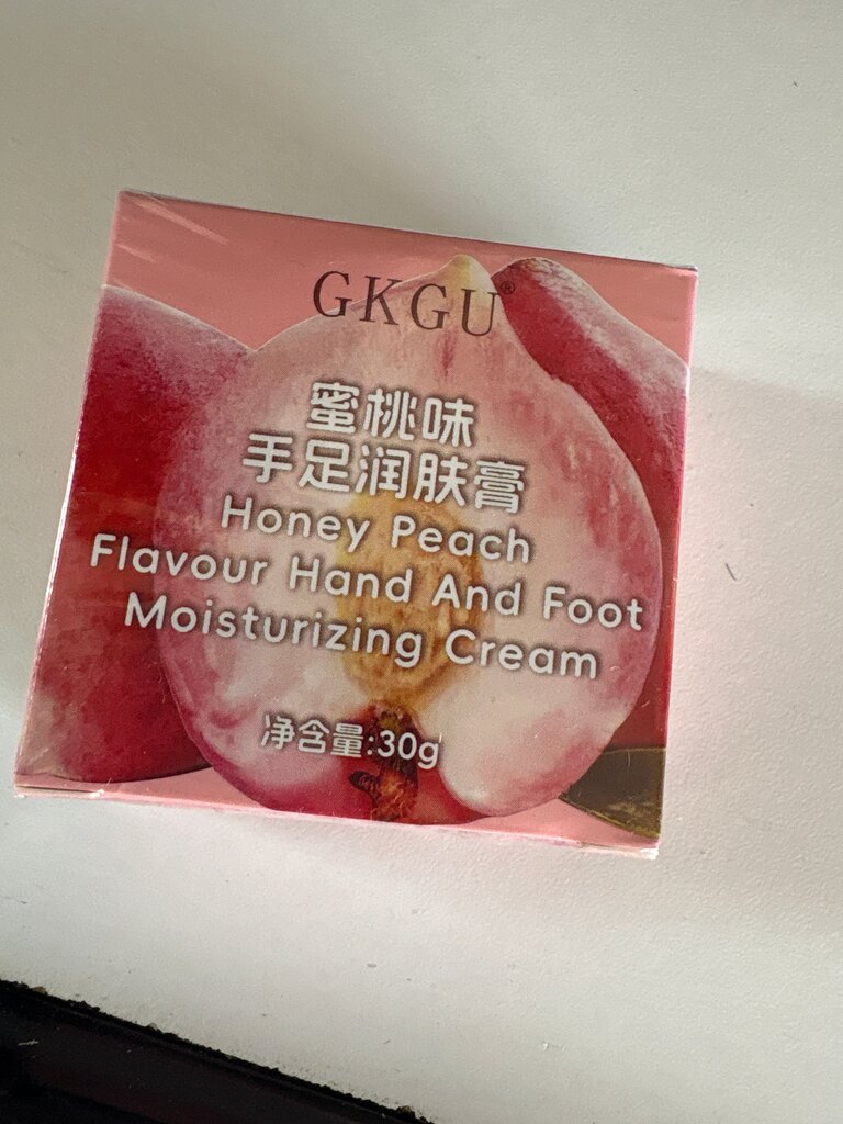 Honey Peach Hand And Foot Moisturizing Cream