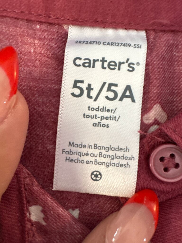Carter's Toddler Dress with Heart Print