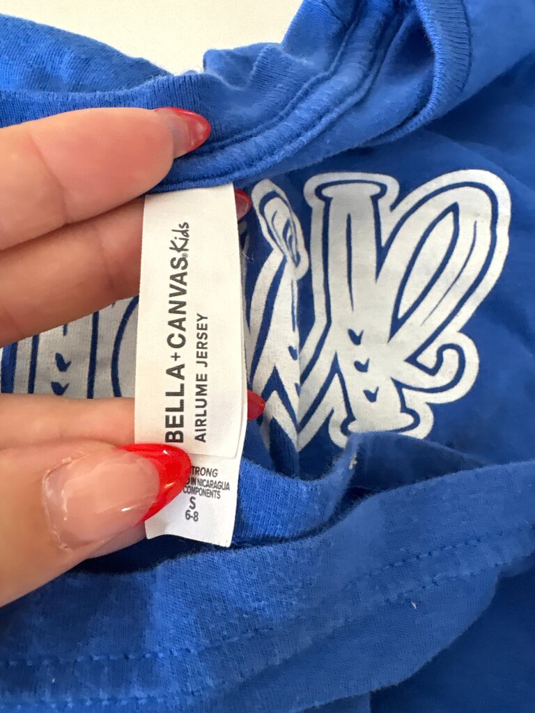 Kids Blue Pride Long Sleeve Shirt