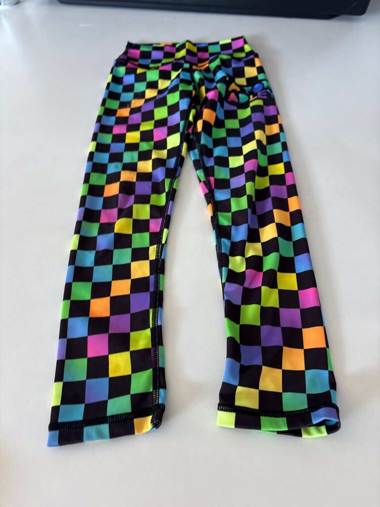 Colorful Checkered Leggings for Kids