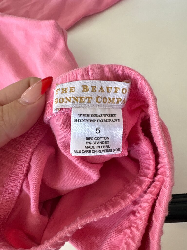 The Beaufort Bonnet Company Pink Leggings