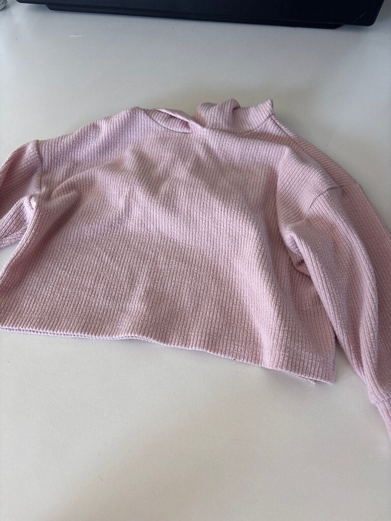 Old Navy Pink Ribbed Sweater