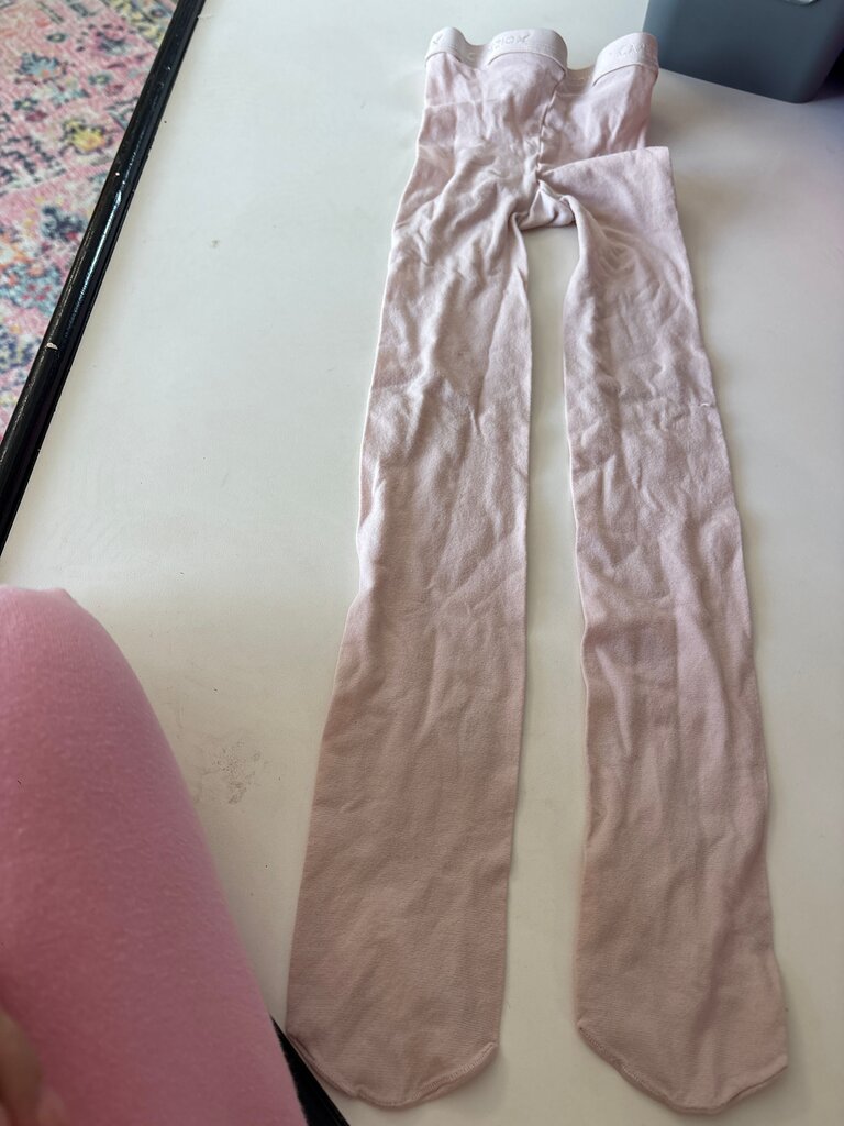 Capezio Kids Pink Tights