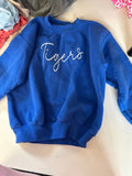 Gildan Heavy Blend Youth Sweatshirt Tiger Design