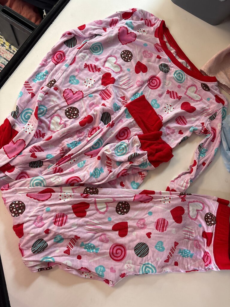 Littlesleepies Candy Hearts Pajamas