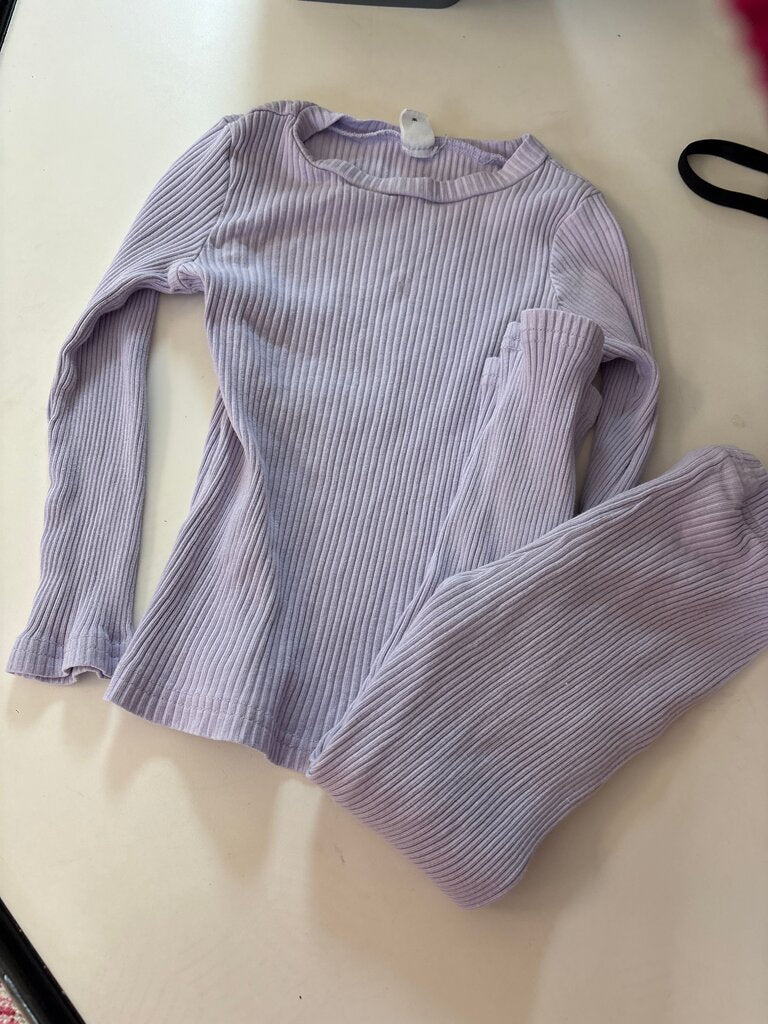 SHEIN Lavender Long Sleeve Set Size 5Y
