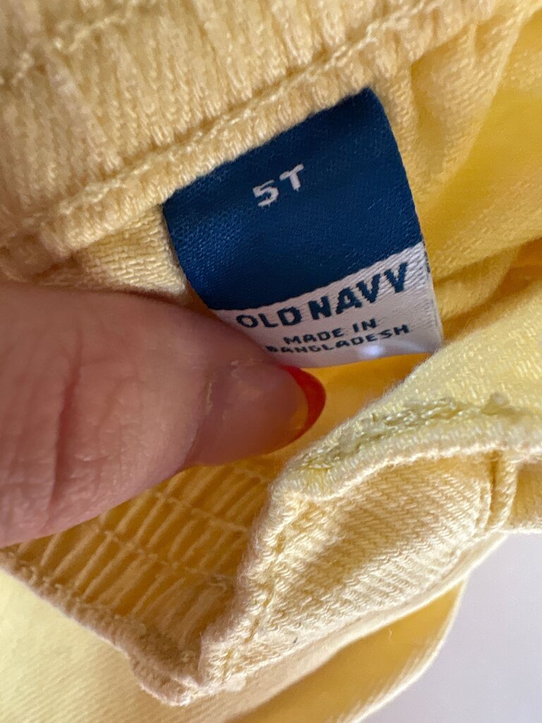 Old Navy Yellow Shorts 5T