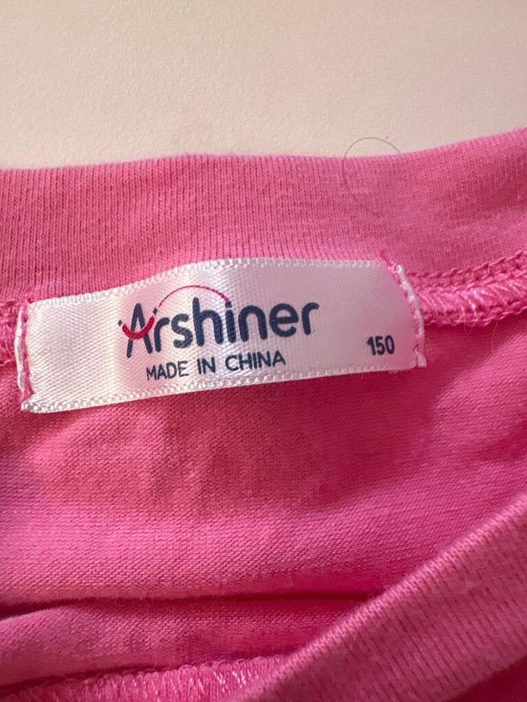 Arshiner Pink T-Shirt with Knot